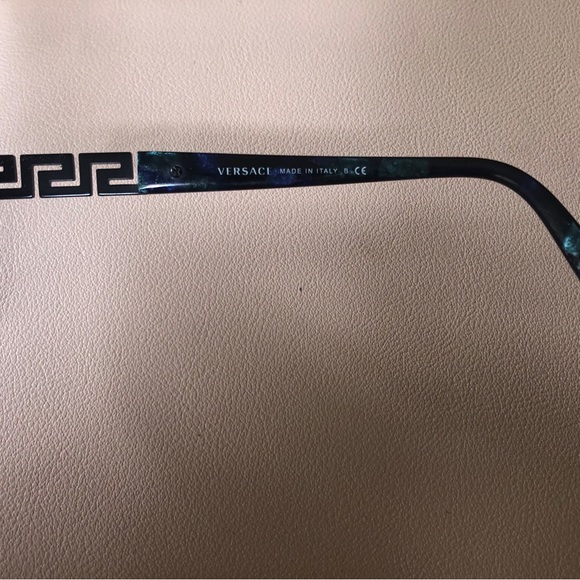 Versace Blue Tort Frames - Picture 5 of 5